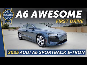 2025 Audi A6 Sportback e-tron | First Drive