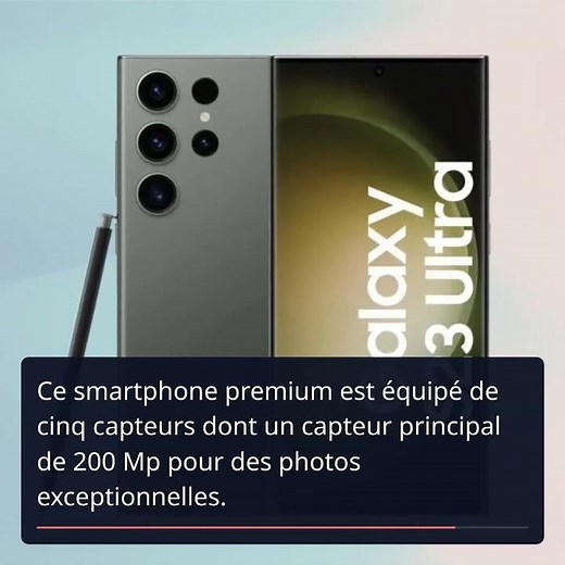 Le Samsung Galaxy S23 Ultra à prix réduit chez Cdiscount !