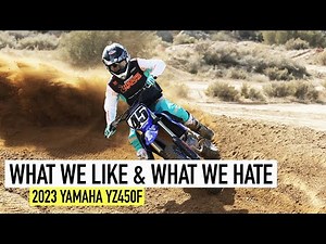 Honest Thoughts On The ALL NEW 2023 Yamaha YZ450F...
