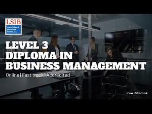Level 3 Diploma in Business Management
