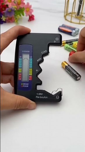 Battery tester checker #battery #electrician |product link in description