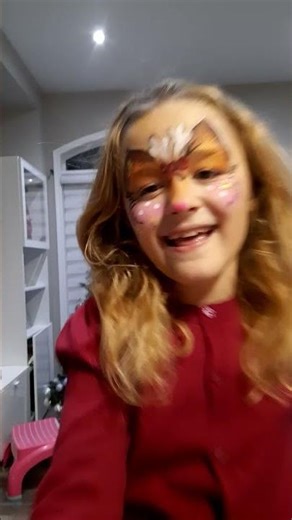 DEER FACE PAINT #fypシ゚viral