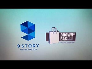 9 Story Media Group and Brown Bag Films/Nickelodeon(2019) Logo