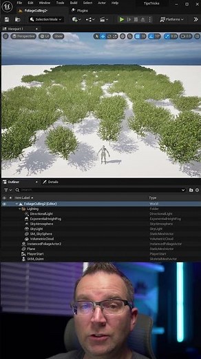 Foliage Missing in Path Tracing - Unreal Engine Tips & Tricks #unrealengine #tips #help