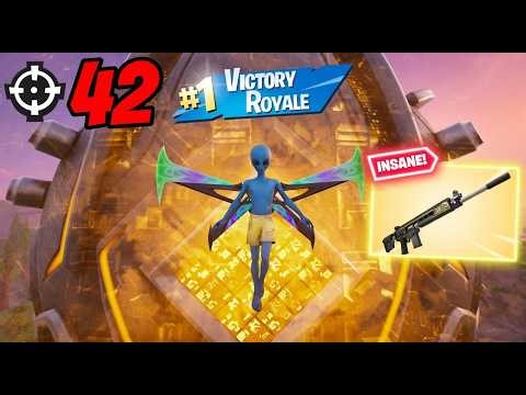 42 Eliminations ZERO BUILD Full Gameplay Wins (Fortnite Chapter 7 Season 1)