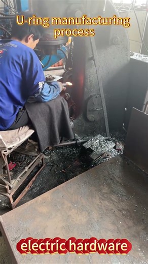 U-ring manufacturing process#U#ring#hardware#electric#powerline#fitting