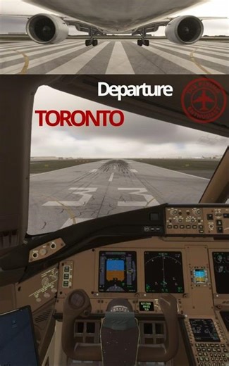 BOEING 777 | TAKEOFF | TORONTO
