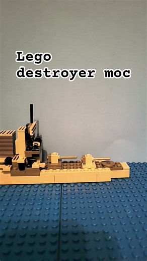 #lego #legomilitary #ww2 #destroyer#mini#moc#legobuild#shorts#youtubeshorts#ytshorts#ship#navy#views