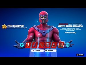 How to Unlock MAGNETO Skin in Fortnite Season 3! (EASY)