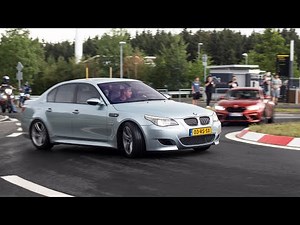 Crazy BMW's Drifting Roundabout in Rain - M5 E60 Eisenmann, M2 Competition, M3 F80, 550hp M4 Etc!!