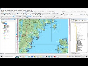 RS & GIS QA61 How to Convert Multiple PDF file into TIff File using ArcMAP for absolute Beginners