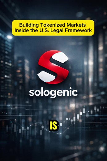 While many projects still talk about the future, Sologenic (SOLO) is moving into real-world implementation. Through SoloTex, developed alongside Texture Capital, a broker-dealer registered with the SEC and a member of FINRA, the platform is advancing the regulated tokenization of U.S. equities on a 1:1 basis, backed by real assets and full investor rights. Built on the XRP Ledger, Sologenic focuses on speed, efficiency, and compliance, positioning itself as a practical bridge between traditional