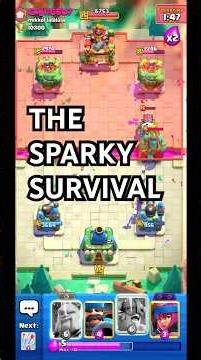 Surviving the IMPOSSIBLE Sparky Push! 😱⚡️