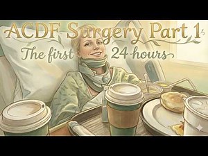 ACDF Surgery Part 1 - first 24 hours #igotthis #spinalfusion #acdf #surgeryrecovery #spinalhealth