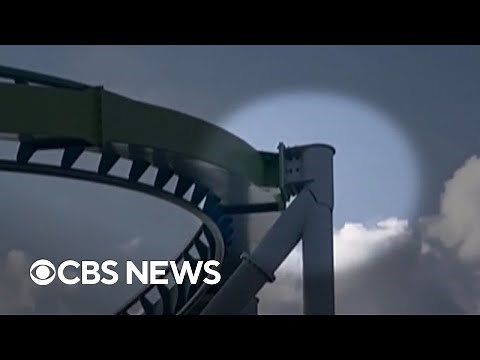 Crack in roller coaster's support beam shuts down ride