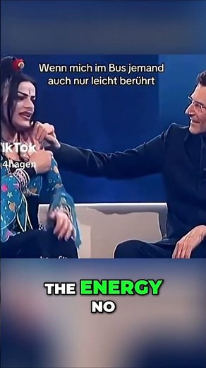 NINA HAGEN meets illusionist URI GELLER : If I'm touched on the bus #ninahagen #funnyshorts