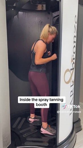 Spray Tan Booth Positions for a Flawless Tan
