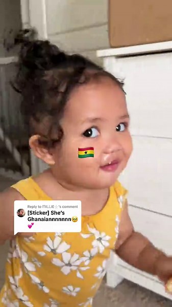 Replying to @ᗰIᒪᒪIE𓇼 yess and we’re gonna raise her to know and love her culture 🥹🤍🇬🇭 #ghanatiktok🇬🇭 #ghana #ghanaianfood #culture #babiesoftiktok