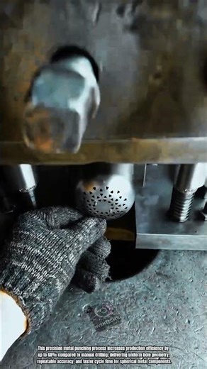 Best Innovation Metal Forming Machine: How to Punch Precision Hole Sphere