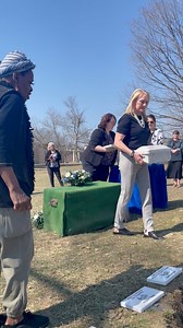 National Making Life Beautiful Day ✨We are thankful for those who show up as community at the grave, and make life beautiful. ✨In March we laid to rest 5 precious babies, and this incredible woman made life more beautiful by sharing her voice. Thankful. ✨This woman had never been to a HKYN funeral before and wanted to give something from her heart. She offered to sing a hymn, and of course I said yes! ✨What would you like to offer from your heart to give honor?As community, we spoke the names of