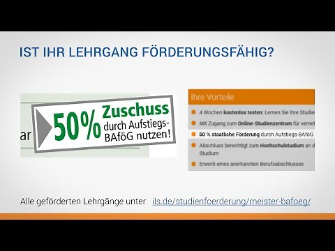 Informationen zum Aufstiegs-BAföG