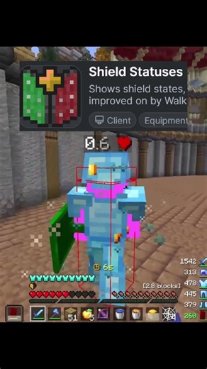 These Hidden PvP Mods Are INSANE #minecraft #pvp
