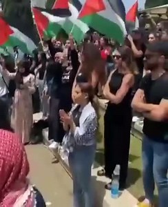 41K views · 10K reactions | Palestinian students mark the 74th anniversary of Nakba at 'Tel Aviv' university, which is built on the ruins of Palestinian villages of Yaffa city, 1948 occupied Palestinian lands. | Women For Palestine | Facebook