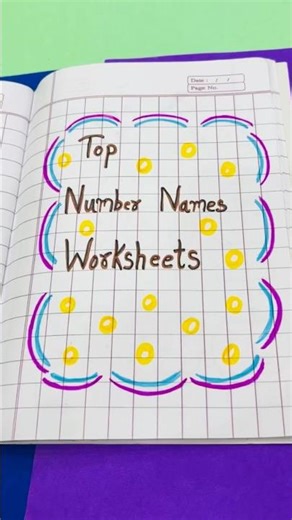 Top Number Names Worksheet for Kids | Learn Number Names 1–10