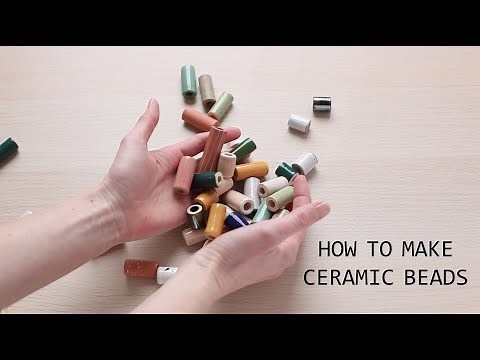How to make ceramic beads