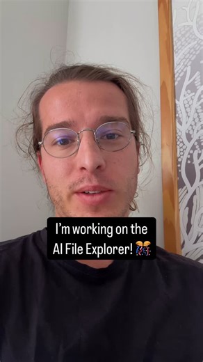 Second Brain | AI Visual Board & Knowledge Base | This will be the MVP for the “AI File Explorer”; a place where you upload your files and can AI chat with them immediately, later add them... | Instagram