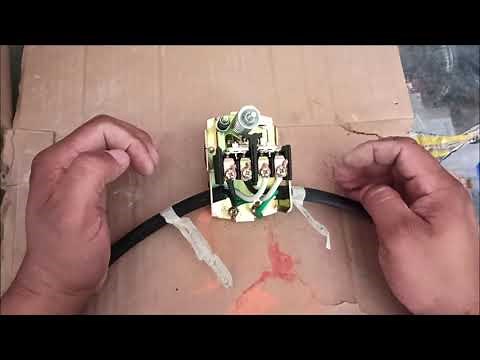 Pressure switch connection (video 1 of 2)