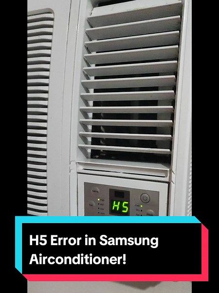 Samsung Air Conditioner H5 Error: Immediate Remedies
