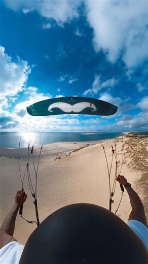 Feeling of freedom ☀️🪂😍22kt - M18 〰️ #beyondgravity #go_flare #flare #flareMoustache #moustache