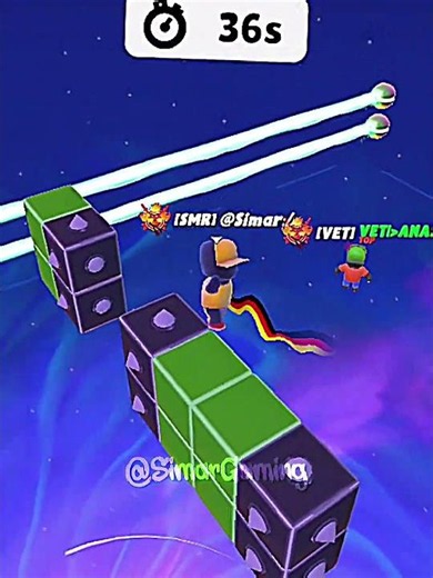 World Record Night Dash! 🌌😱 #stumbleguys #shorts