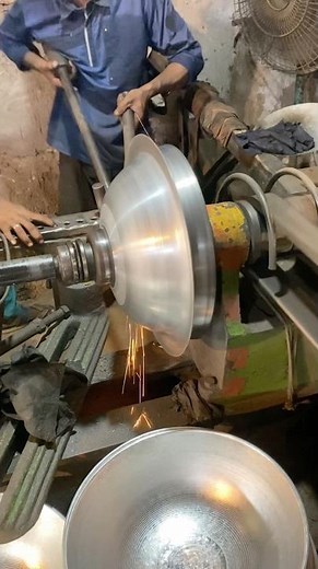 Amazing Stainless Steel Bowl Making Process 🔥 Huge Utensil Production in Factory