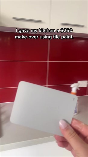 Transform Your Kitchen: $250 Tile Paint Makeover