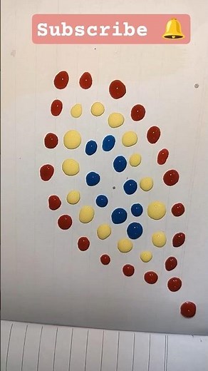 colour drops mixing #youtube short