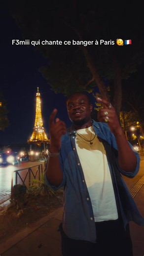 F3miii qui chante ce banger à Paris — réaction en direct