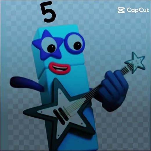 Number Five 🩵💫 Edit! (Numberblocks) #numberblocks #edit ✨