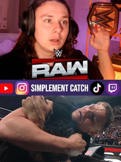 RETOUR DE GUNTHER LORS DE WWE RAW !!! #wwe #catch #wwefrance #wweraw #paulheyman #sethrollins #gunther