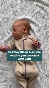990K views · 6.3K reactions | An easy routine to start with your newborn that helps you differentiate hunger vs sleep cues! Learn more in my newborn sleep and feeding guide #newbaby #newborn #babytips #baby #motherhood #momlife #newmom #newdad #mama #babyreels #cutebaby | wellrestedweeones | Facebook