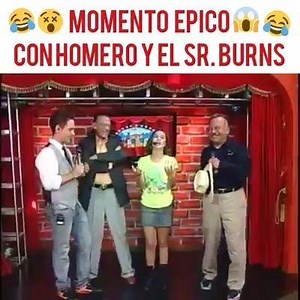 1.2M views · 29K reactions | Recordemos cuando Oriana Arredondo y Fernando Eid entrevistaron a Homero Simpson y el Sr Burns en el set de #Chicostation Instagram: https://bit.ly/2UDUO8g | Bolivia Social | Facebook
