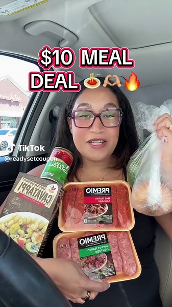 $10 Meal Deal at Stop & Shop! Valid until 8/28 🫶🏼 #stopandshop #budgetmeals #budgetdinner #deals #groceries