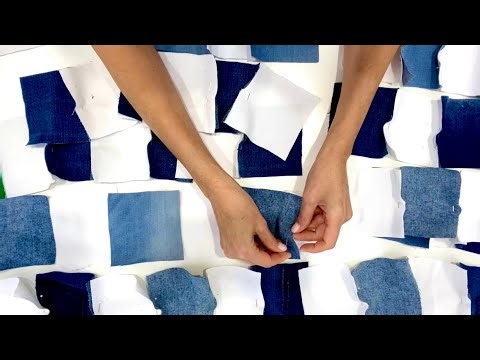 DENIM TOTE BAG from Old Jeans in Minutes DIY 