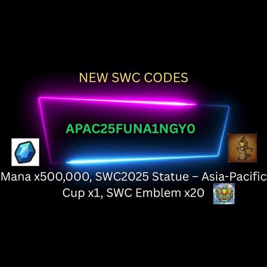 NEW SWC CODES 18/10/2025 #SWC #SW #Codes (valid until 25/10/2025)