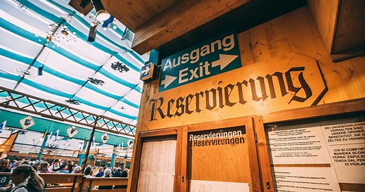 Reservieren auf dem Oktoberfest: Tisch 2026 buchen