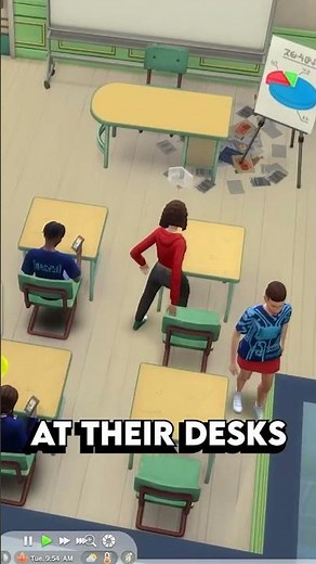 Day 2 | High School in The Sims 4