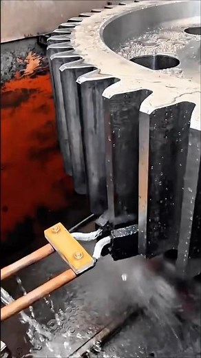 Gear Induction Heating Work Tool for Precision Heat Treatment #worktool