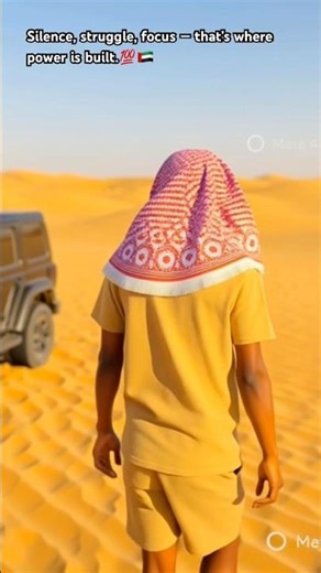 Even in the desert, discipline builds empires 👑 #trending #subscribe #roadto1k