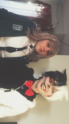 Kinda beans #monokuma #danganronpa #fyp #danganronpacosplay #monokumacosplay